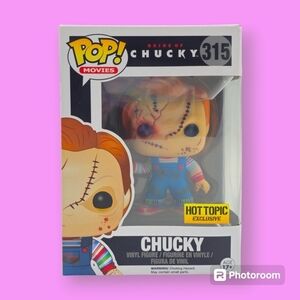 Funko POP! Bride of Chucky Bloody Chucky #315 Vinyl Figure Hot Topic Exclusive